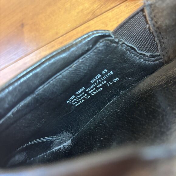 Dansko Wynn Clogs Loafers Shoes Mens 11.5-12 US 45 EU Brown Leather Slip On